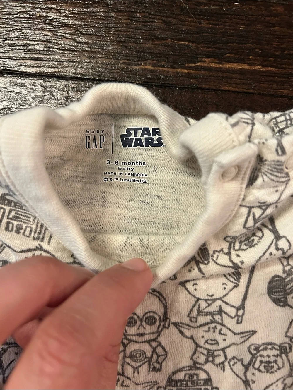 GAP Baby Star Wars Neutral Character Matching Short Set - 3/6 months